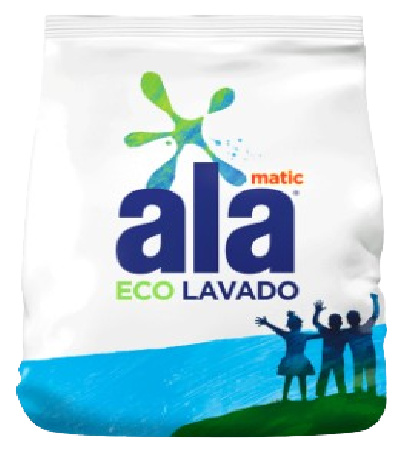 Imagen del producto Jabon en Polvo Ala Matic Ecolavado 800 Gr