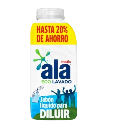 Imagen del producto Jabon Liquido para Diluir ALA Baja Espuma Ecolavado 3Lt