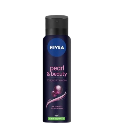 Imagen del producto Desodorante Antitranspirante Femenino Nivea Pearl  Beauty Fragancia Intensa 150 Ml