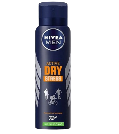 Imagen del producto Desodorante Antitranspirante Nivea Men Active Dry Stress 150 Ml