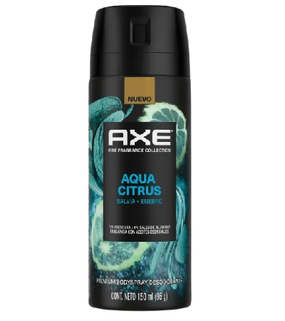 Imagen del producto Desodorante en Aerosol Axe Aqua Citrus 150 ml