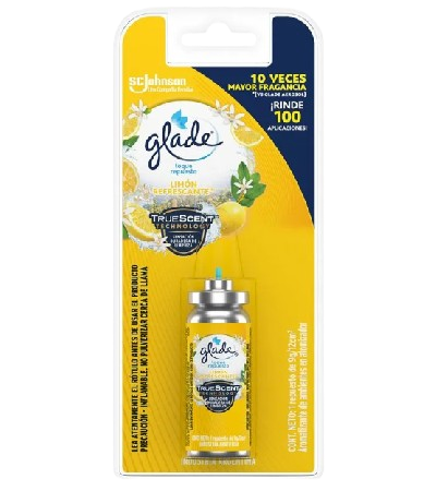 Imagen del producto Aromatizante de Ambientes Glade Toque Limon Repuesto 9 Gr