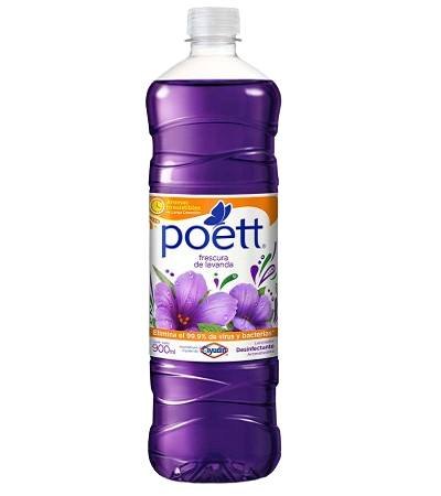 Imagen del producto Limpiador Liquido Aromatizante Poett Frescura de Lavanda 900 ml