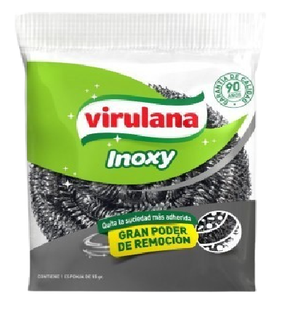 Imagen del producto Esponja de acero inoxidable virulana