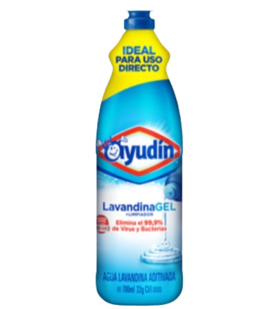 Imagen del producto Lavandina en Gel Ayudín Cítrica 750 ml