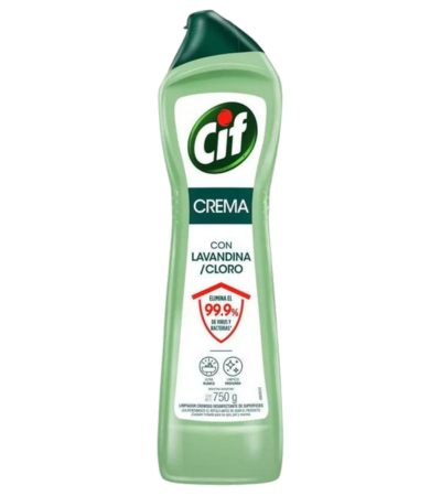 Imagen del producto Limpiador en Crema con Lavandina Cloro Cif Gel 750 Gr