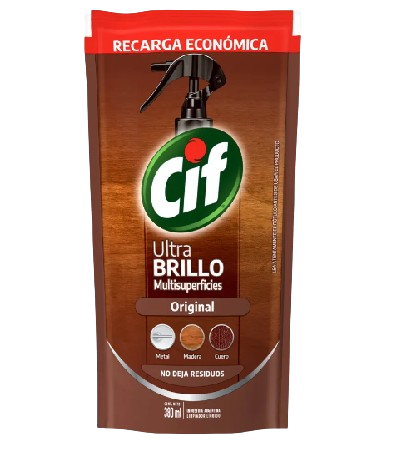 Imagen del producto Limpiador Multisuperficies CIF Original Ultra Brillo 380 ml